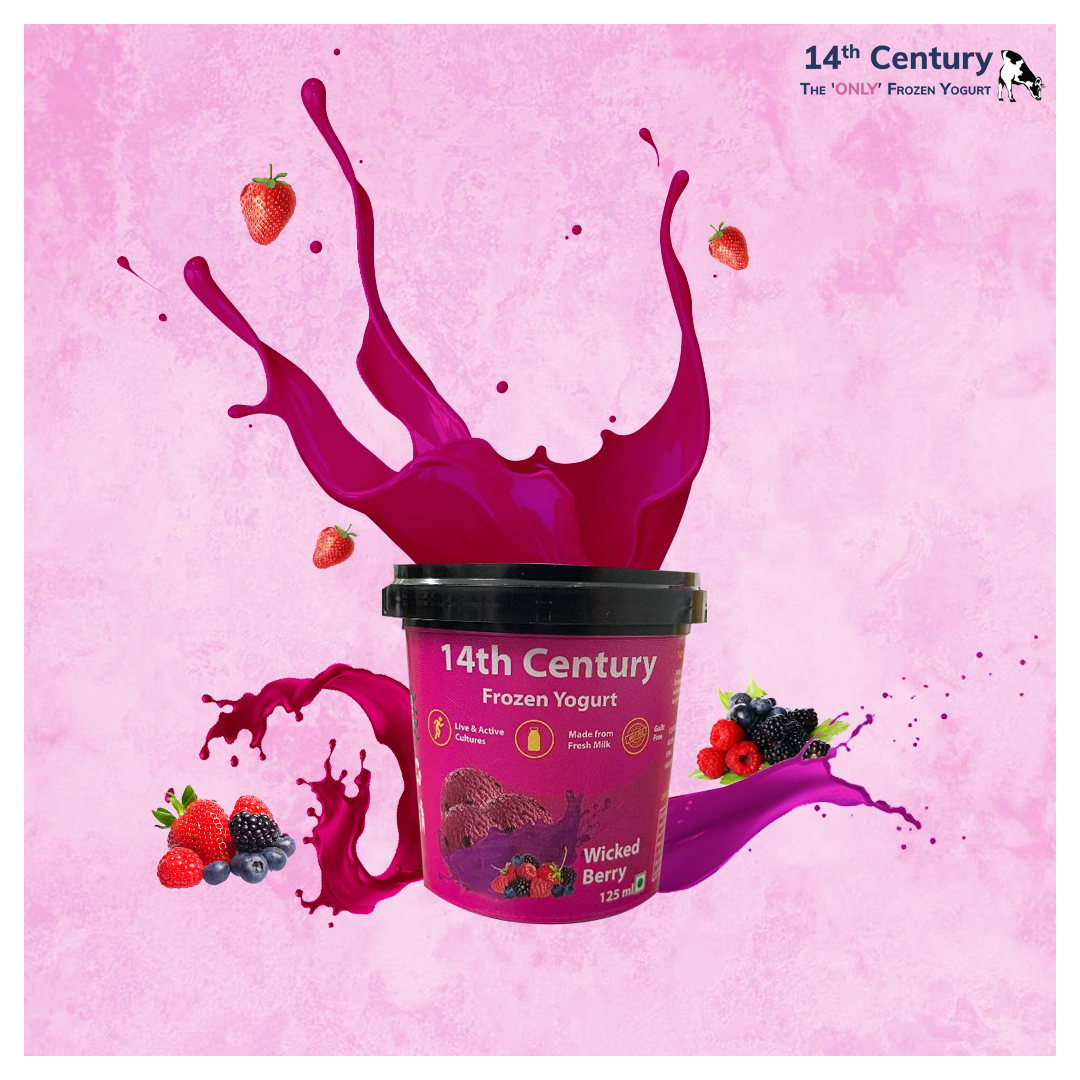 Wicked Berry Frozen Yogurt Cup