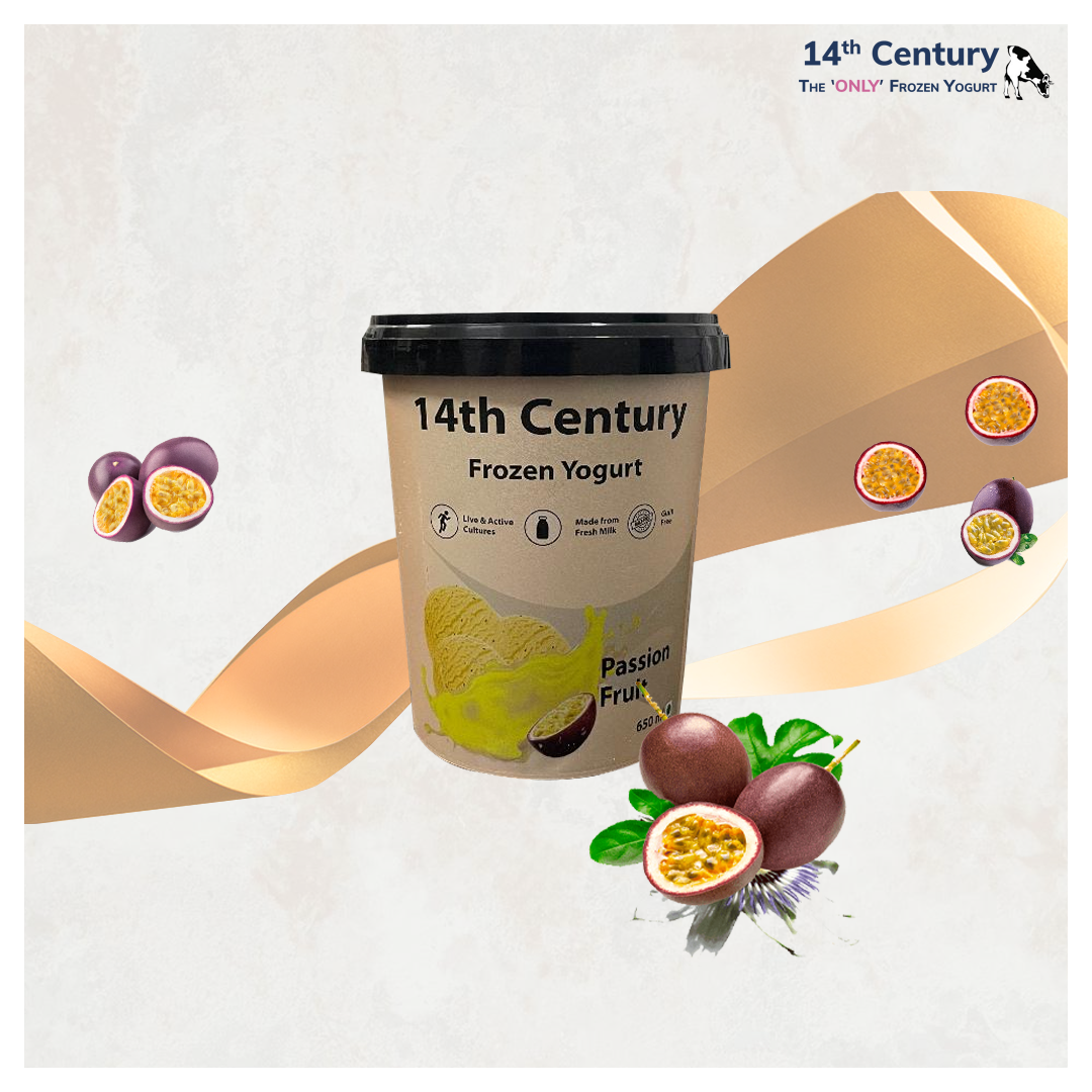 Passion Fruit Frozen Yogurt Tub