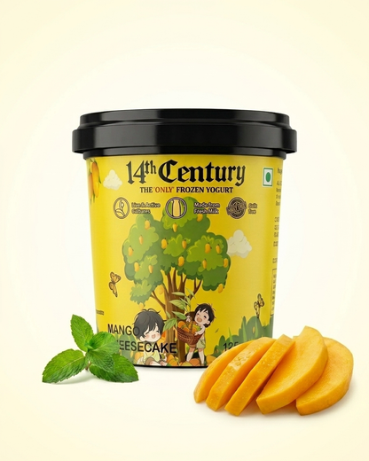Mango Cheesecake Frozen Yogurt Tub