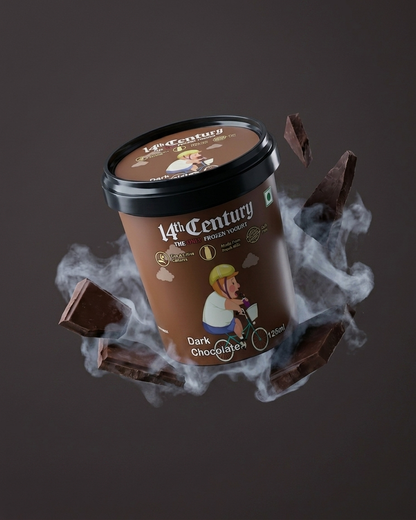 Dark Chocolate Frozen Yogurt Cup