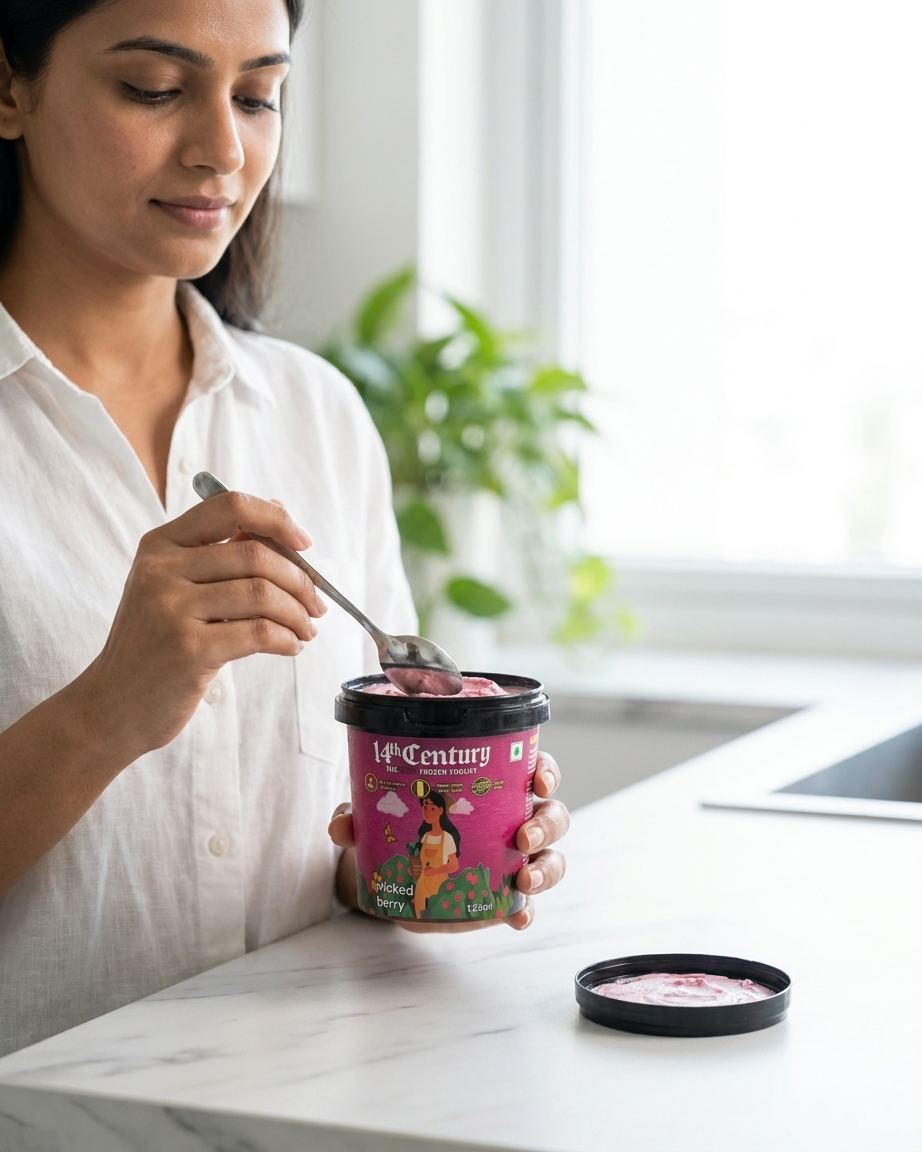 Wicked Berry Frozen Yogurt Cup
