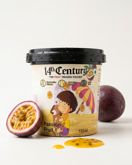 Passion Fruit Frozen Yogurt Tub